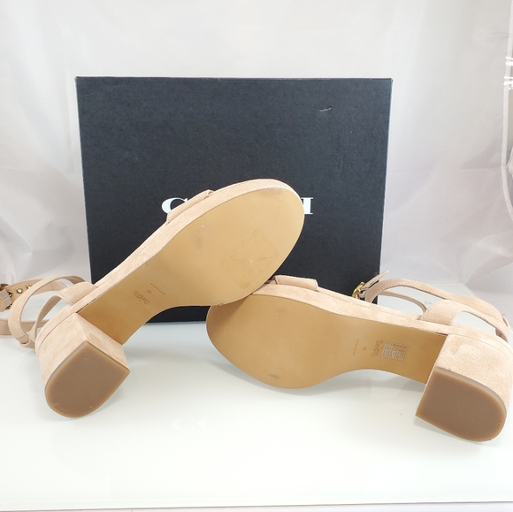 NWT$282 Coach Serena Block Heel Platform Sandal Heel Shoes Sz 10 - Picture 10 of 10